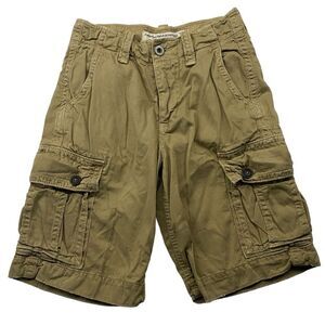 American Eagle Classic Cargo Shorts Men's Sz 26 (27"W) Cotton 10.5" Inseam